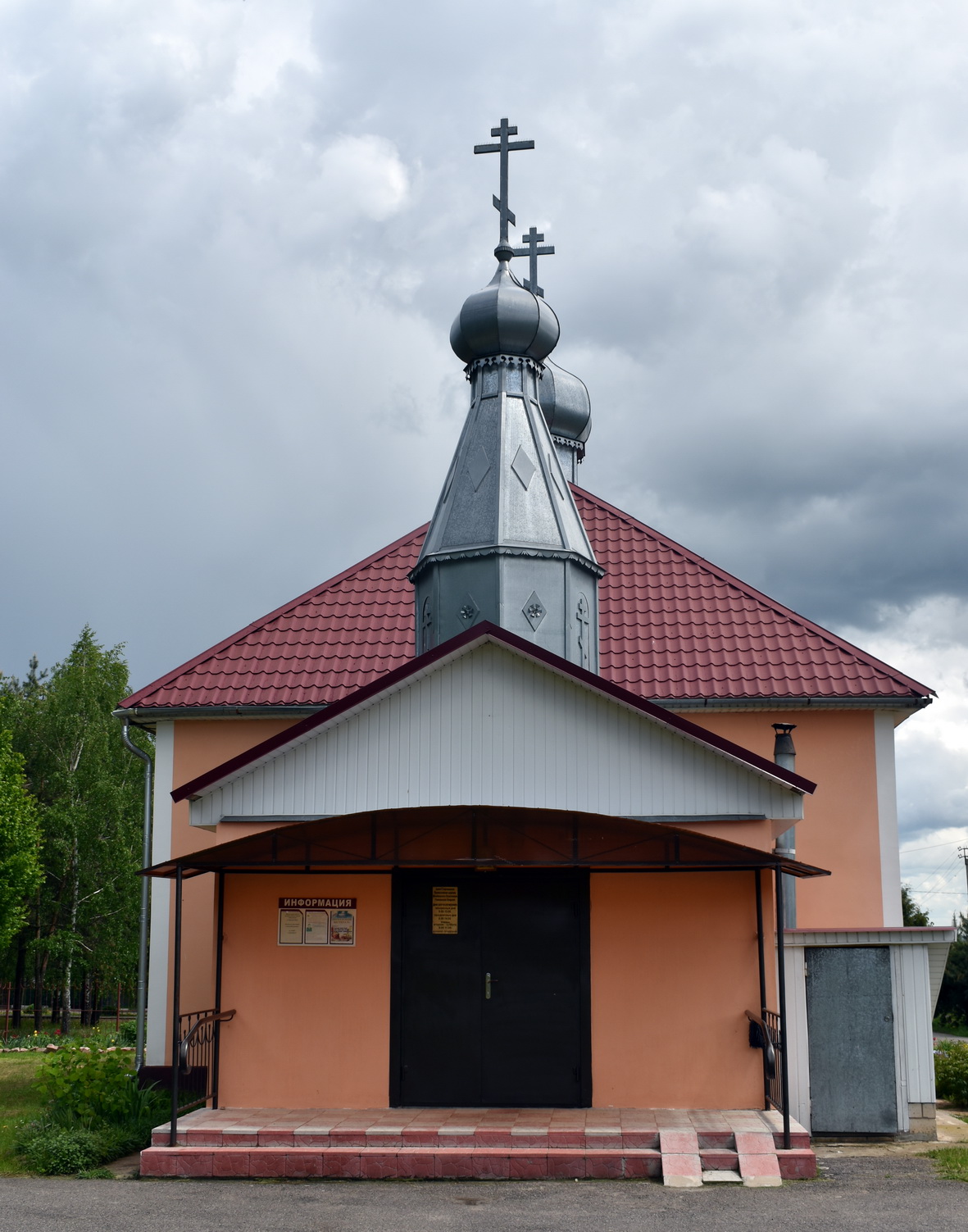 храм св.вмч. Георгий Победоносец в аг.Красный Берег 