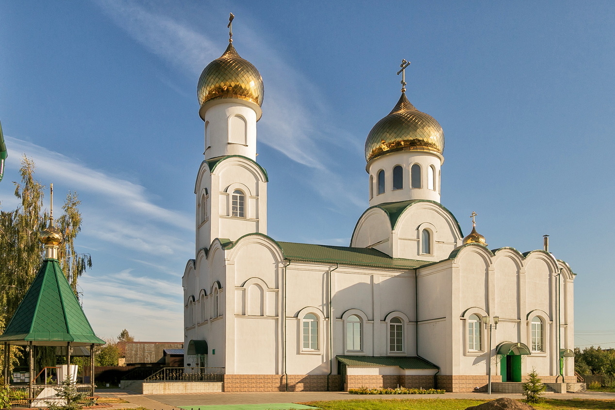 Храм Святой Живоначальной Троицы в г.Жлобине  2024 год