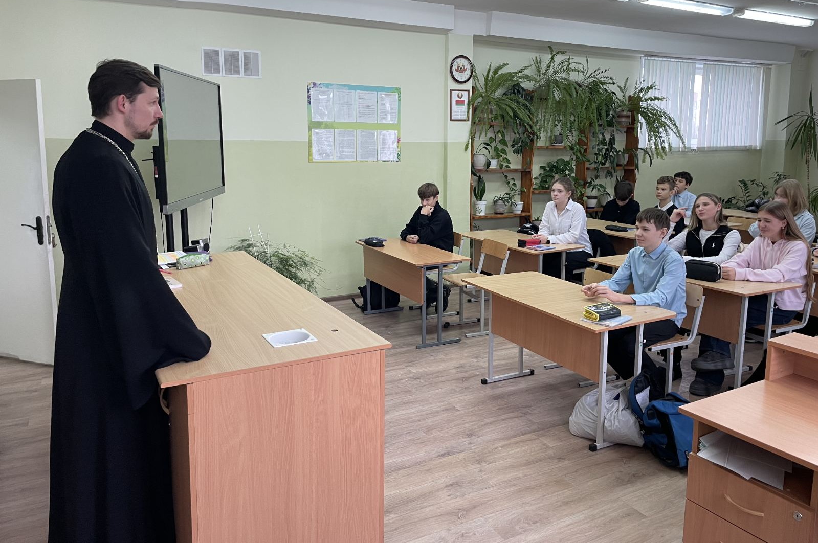 Беседу ведёт иерей Андрей Исаев