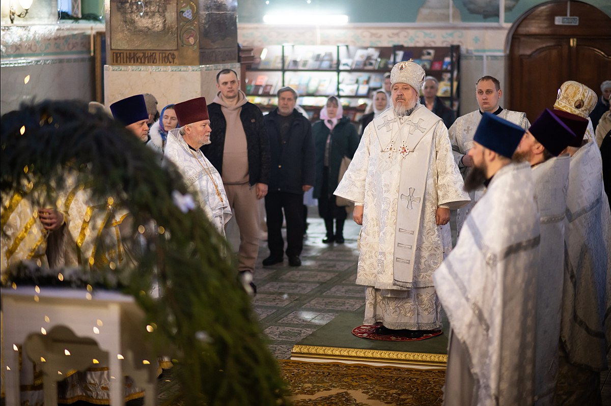 Во время Божественной литургии