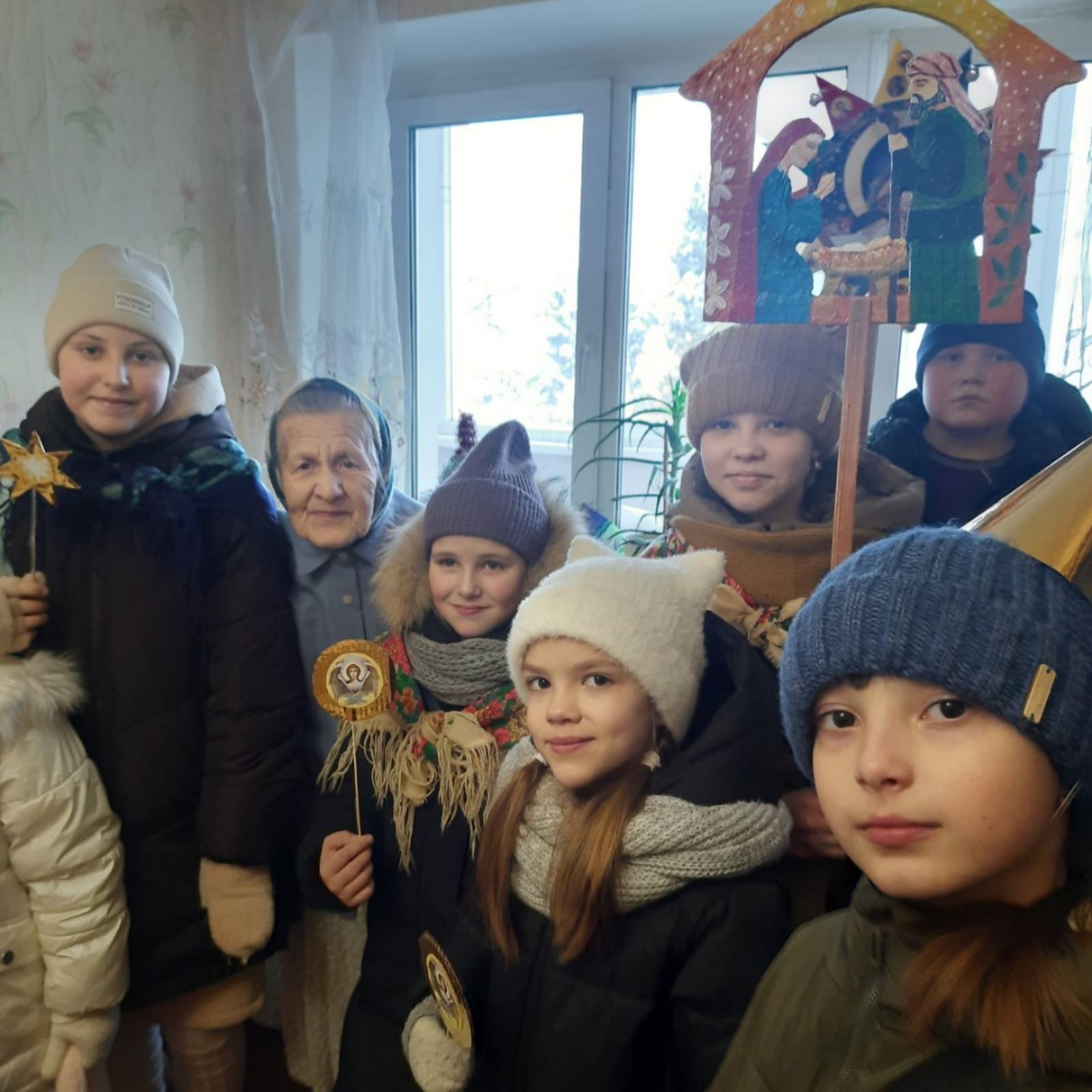 Поздравление на дому