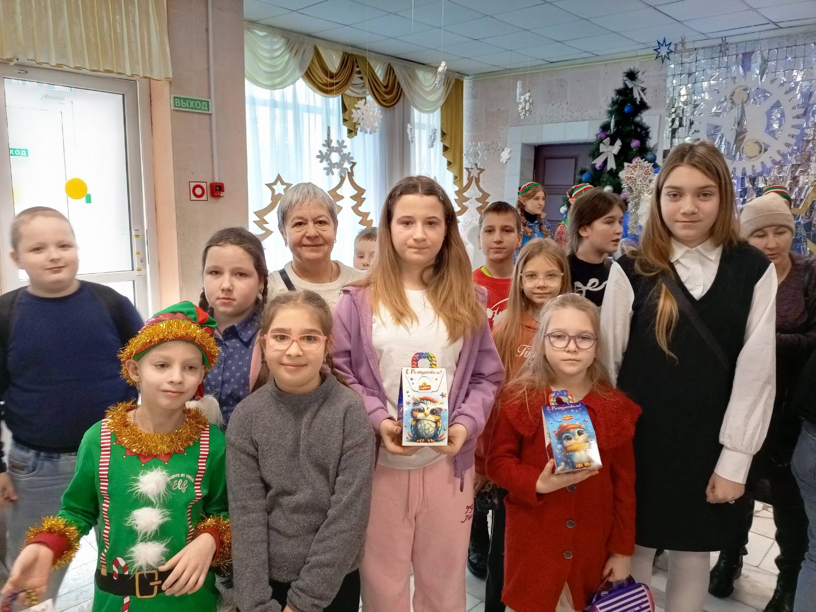 Воспитанники воскресной школы