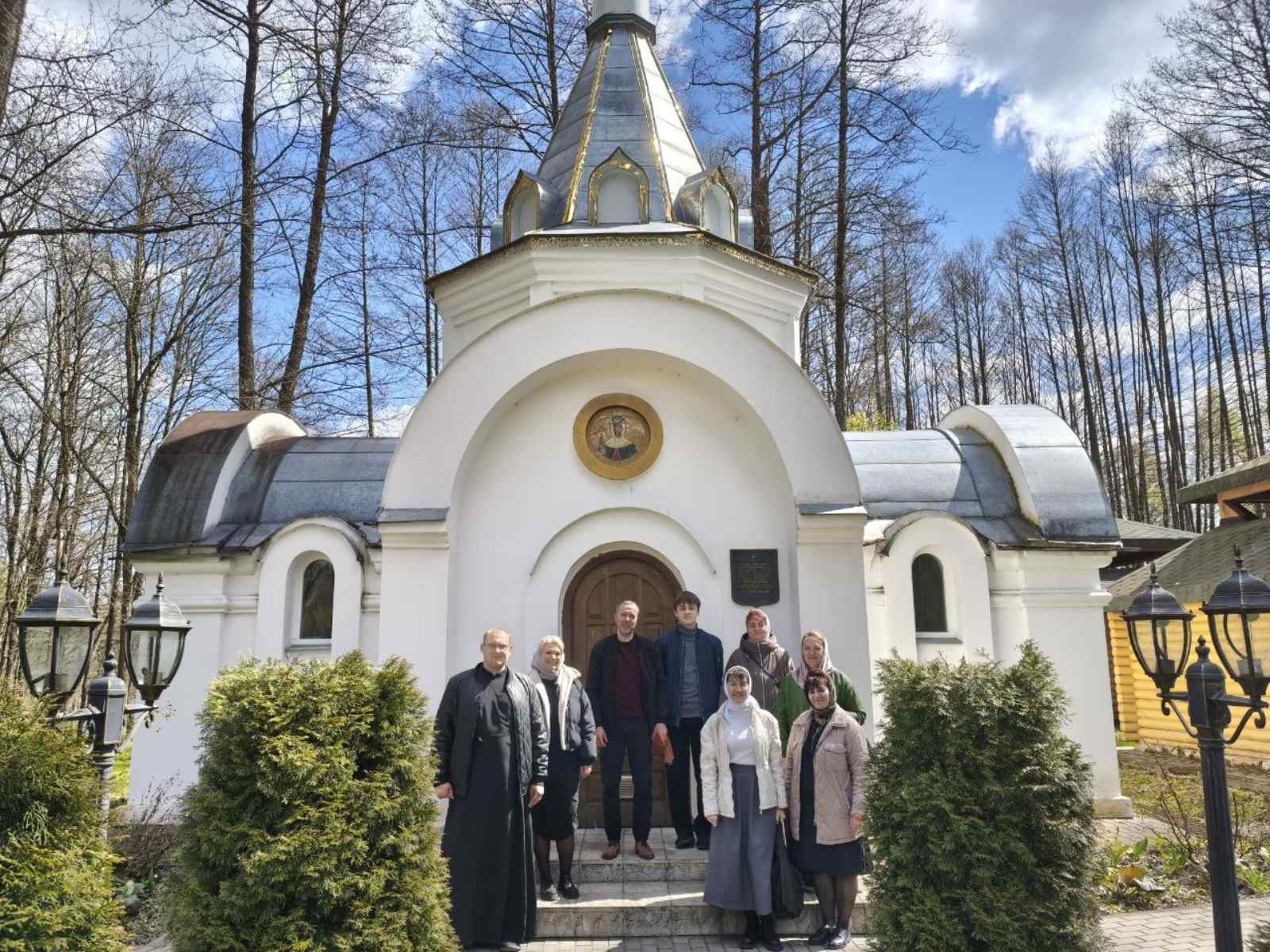 В паломничестве