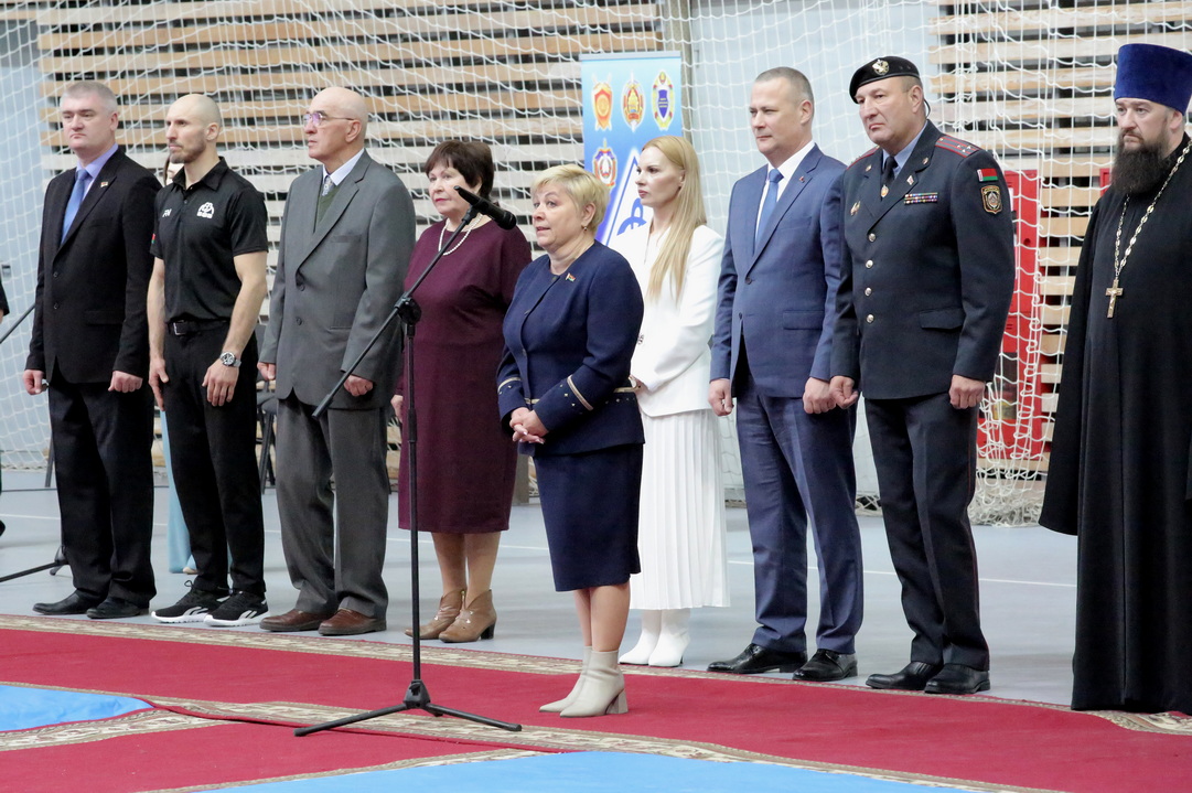 На открытии соревнований