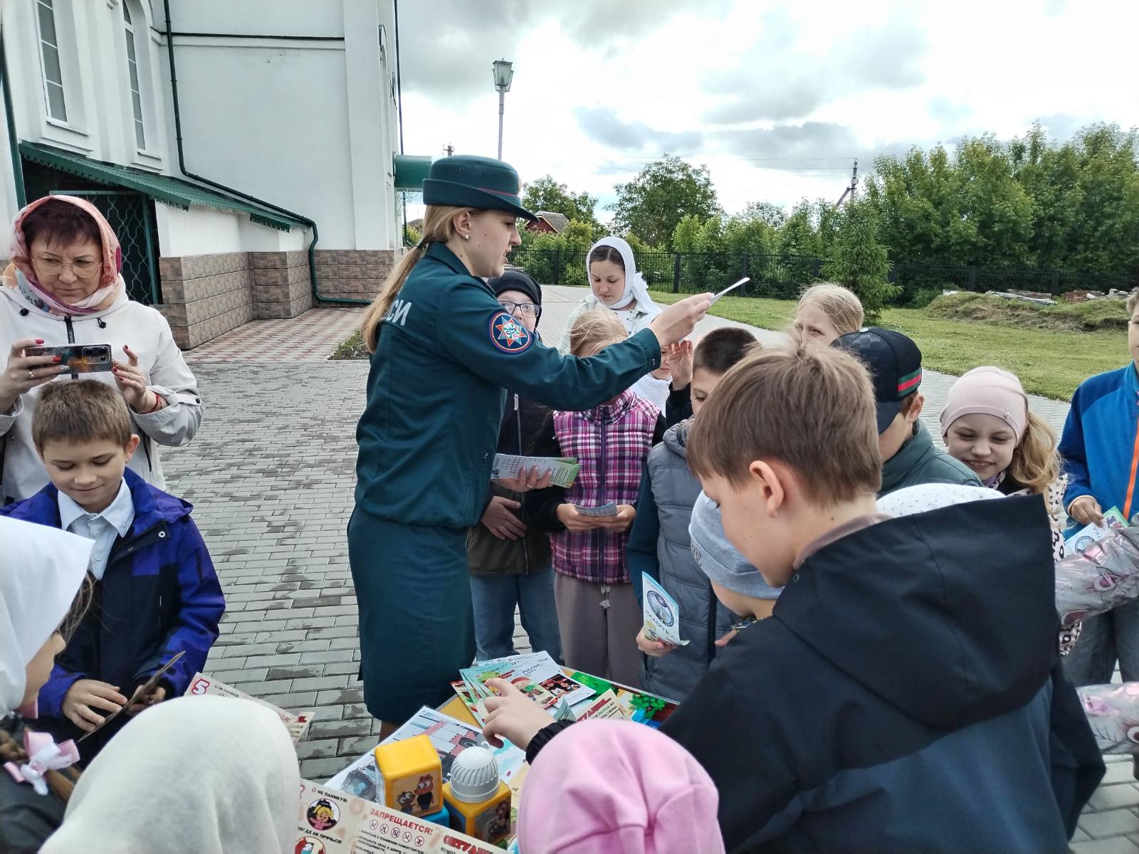 В ходе урока
