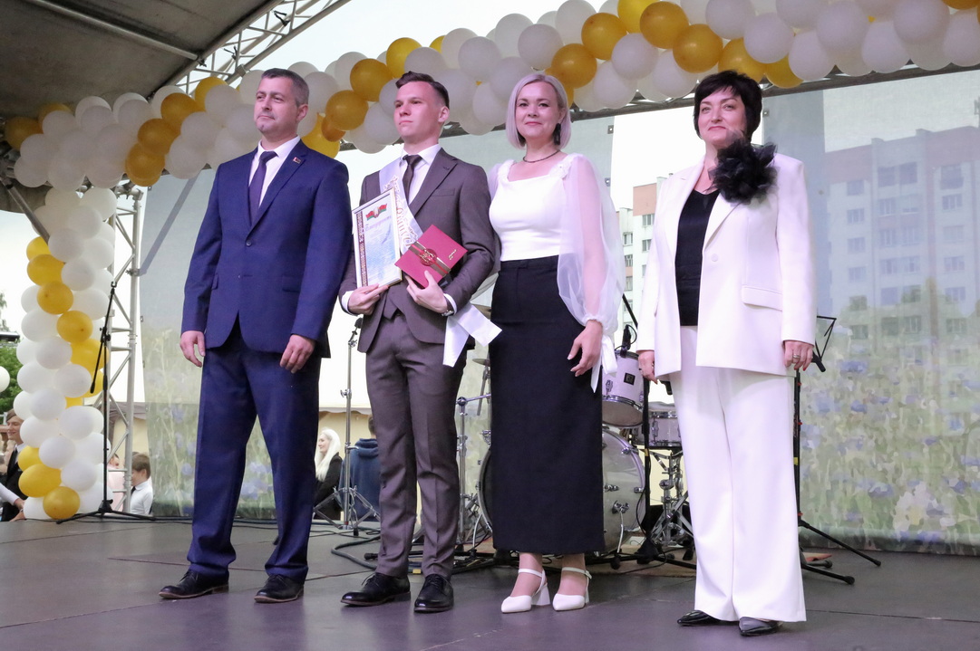 Награждение медалистов