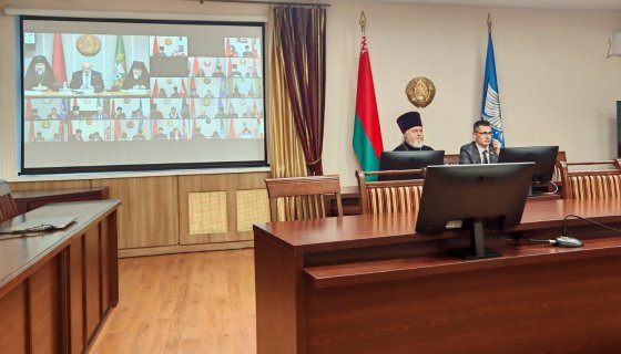 Протоиерей Алексей Смотрицкий и Артём Михайлович Кот