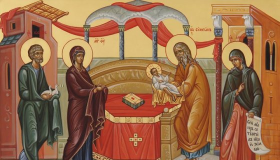 Икона Сретения Господня