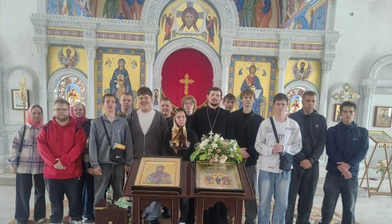 В храме святителя Василия Великого